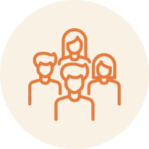 icon with a group of people