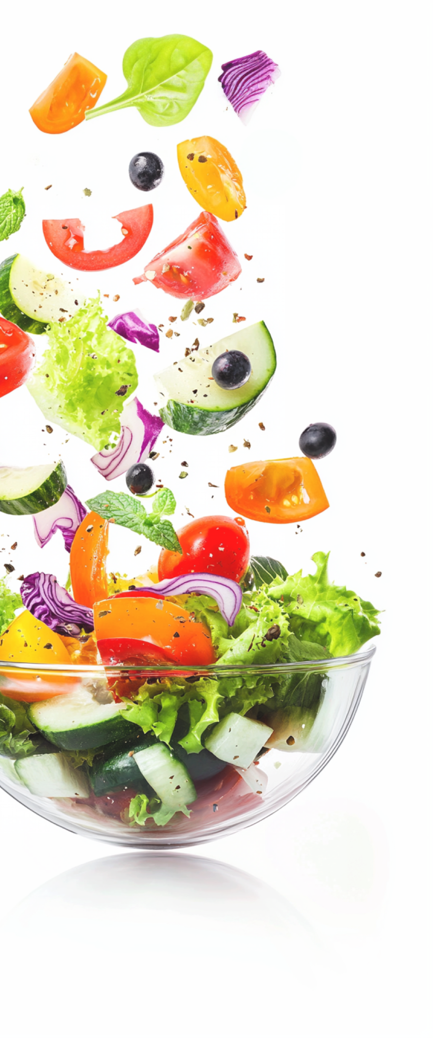 wooden bowl of salad